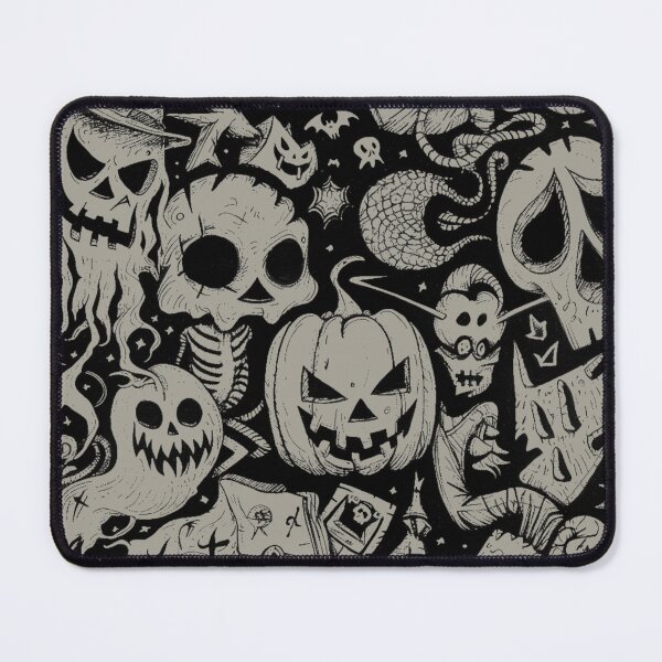 Item preview, Halloween Doodle Art designed and sold by SociallyRemoved.