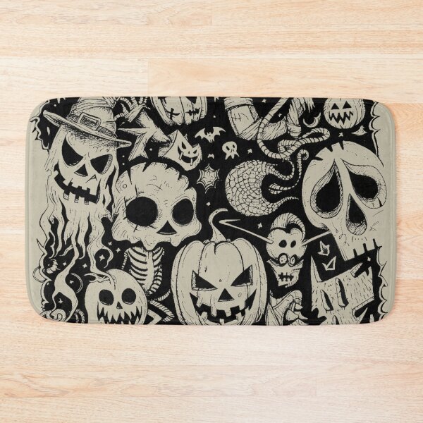 Item preview, Halloween Doodle Art designed and sold by SociallyRemoved.