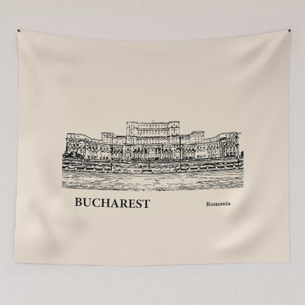 Item preview, Bucharest Romania designed and sold by Lakeric Cityscapes.