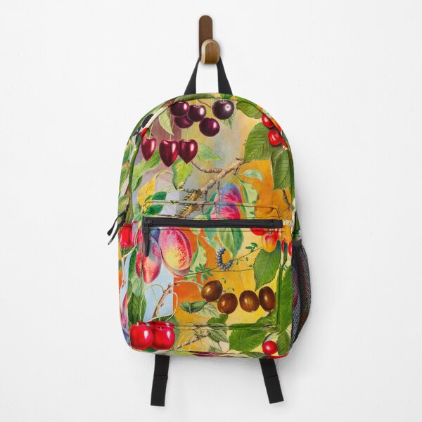 Item preview, Exotic tropical floral leaves and fruits, botanical pattern, tropical plants, yellow fruit pattern designed and sold by ZeinabTaha.