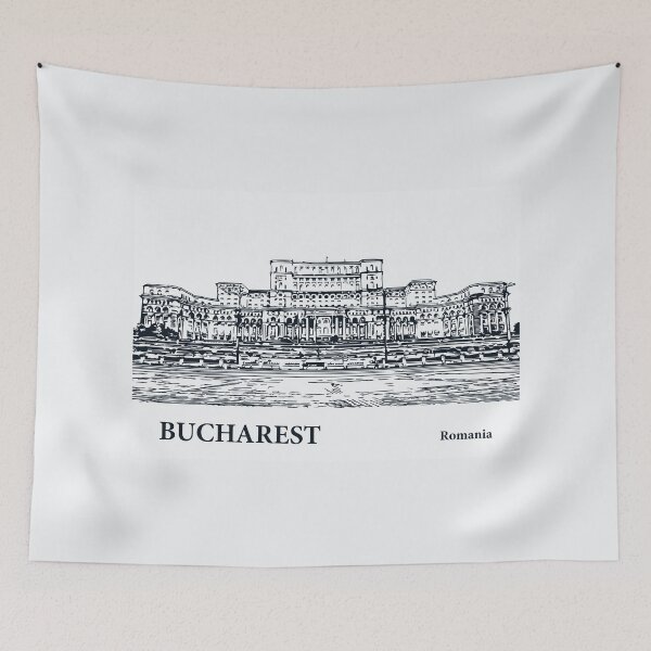 Item preview, Bucharest Romania designed and sold by Lakeric Cityscapes.