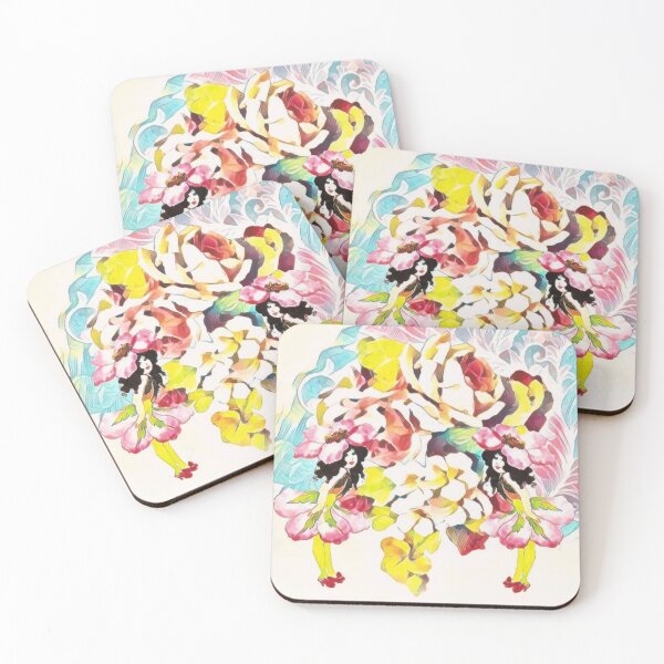Item preview, Flora Twins designed and sold by lindosilks.