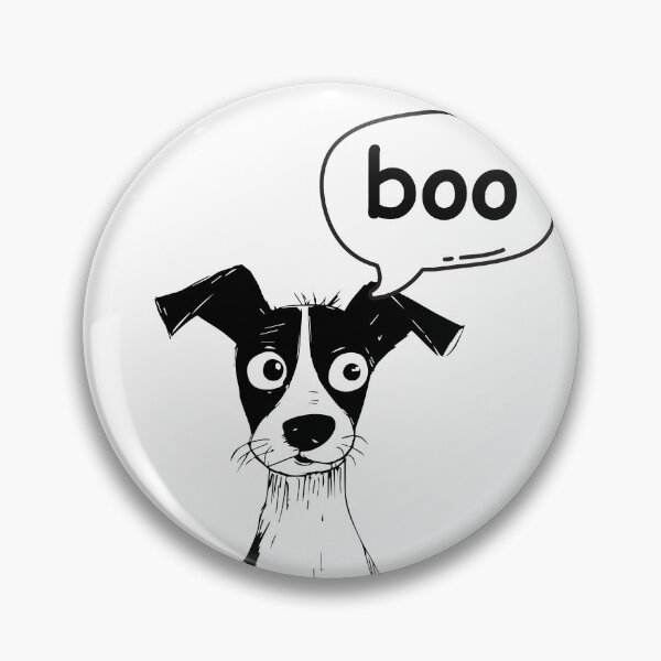 Item preview, Doggo says boo. designed and sold by maggiesens.
