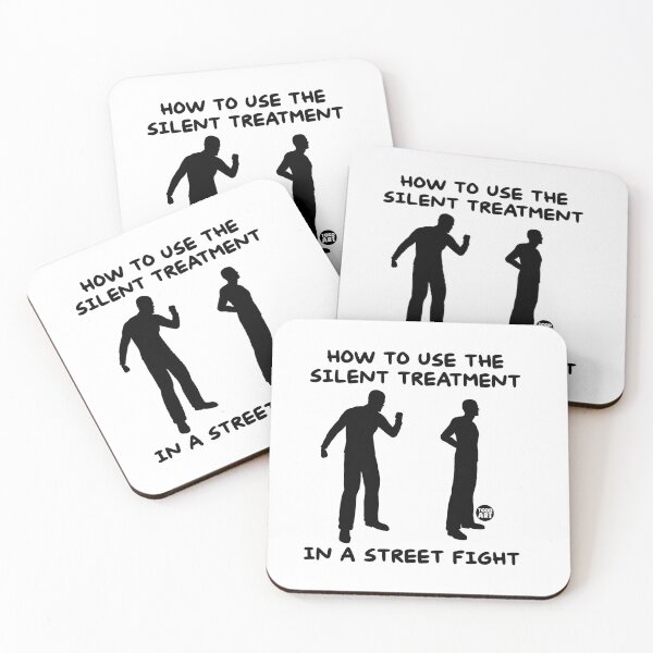 Item preview, SILENT TREATMENT FIGHT designed and sold by TODD GOLDMAN.