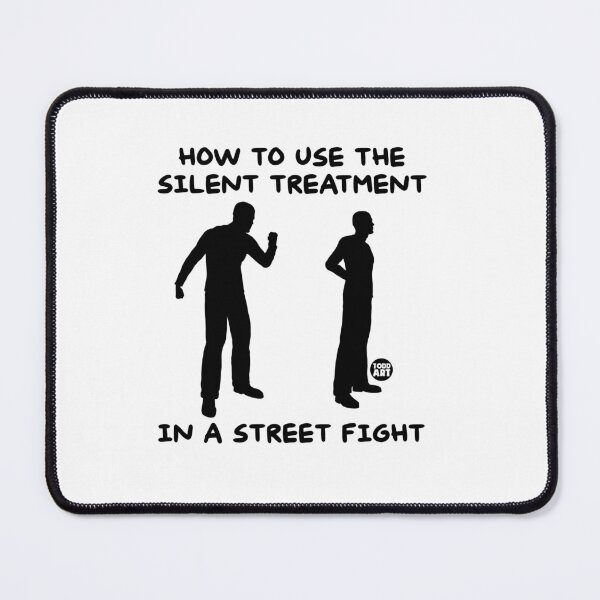 Item preview, SILENT TREATMENT FIGHT designed and sold by TODD GOLDMAN.
