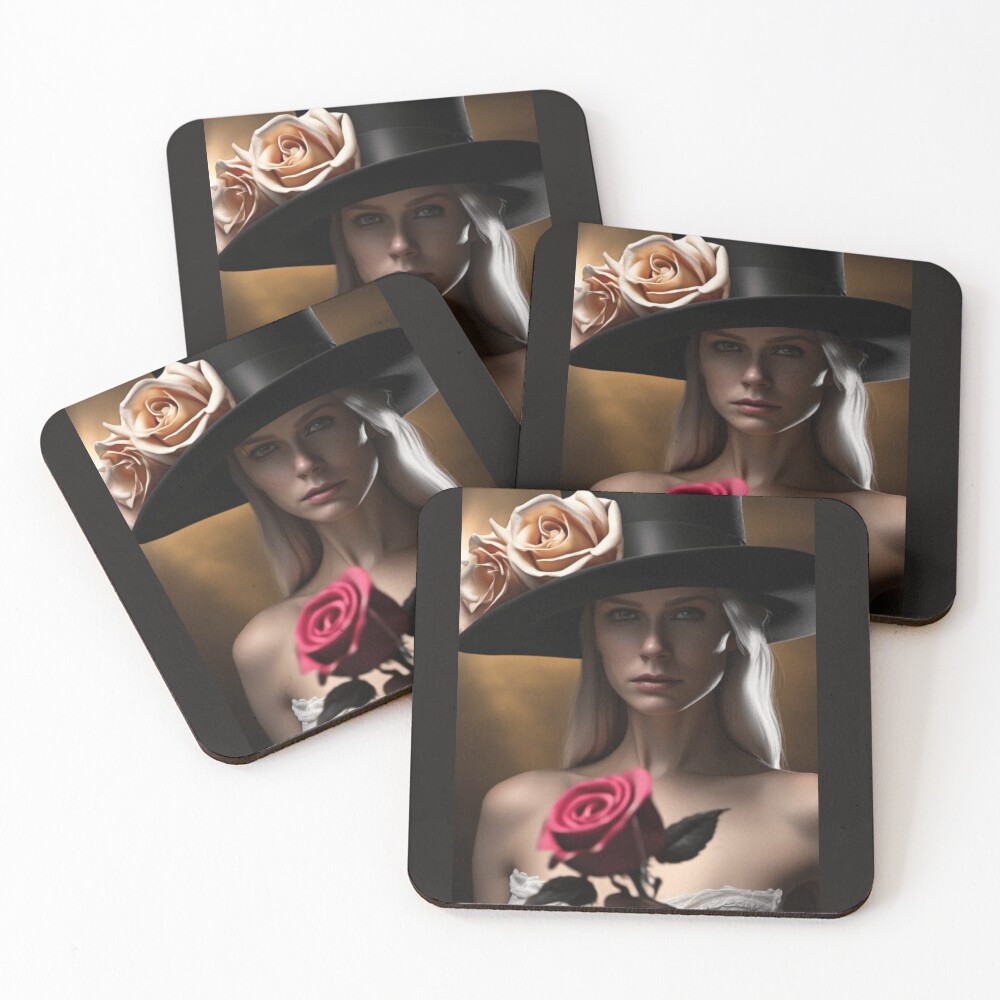 Item preview, Coasters (Set of 4) designed and sold by BubbleTextBox.