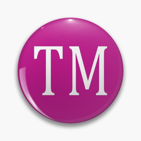 Item preview, TM Initials Monogram Elegant White Letters designed and sold by Jeallan Designs.