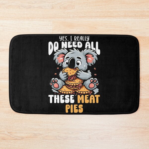 Item preview, Aussie Foodie Koala - Loves Meat Pies designed and sold by JUSTBEELEGANT.