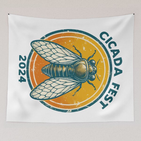 Item preview, Entomology Cicada Lover Cicada Fest 2024 designed and sold by TomFrontierArt.