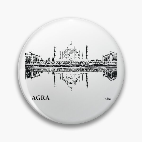 Artikelvorschau, Agra, Indien entworfen und verkauft von Lakeric Cityscapes.
