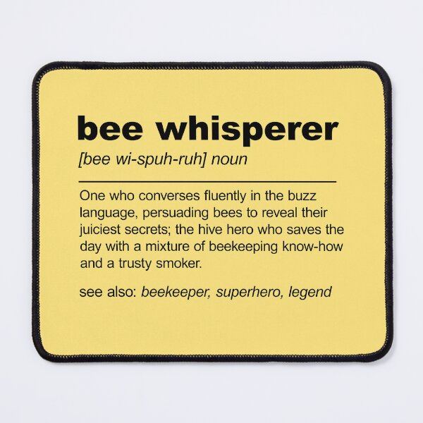 Item preview, Bee Whisperer Funny Definition Beekeeper Mead Maker designed and sold by stylesip.