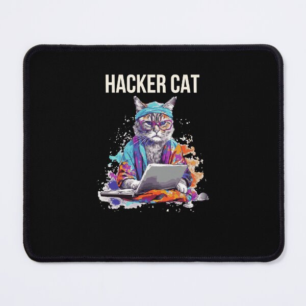 Item preview, Hacker Cat designed and sold by CAMIN-SHOP.