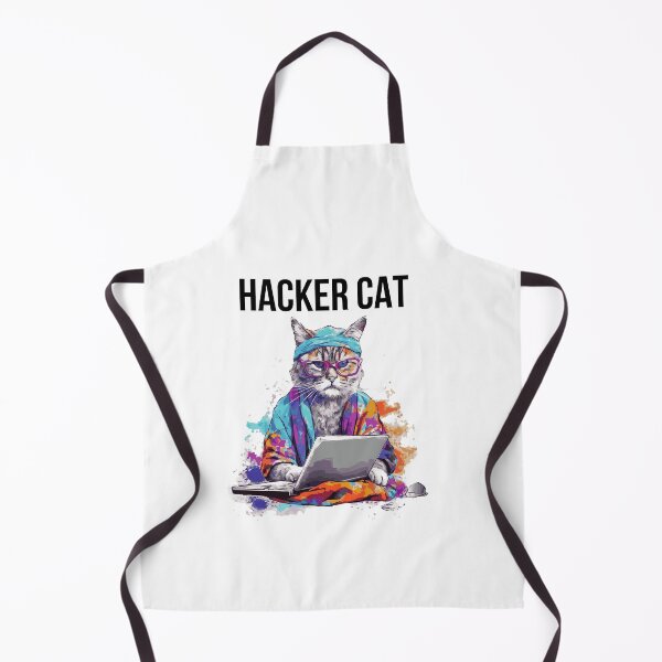 Item preview, Hacker Cat designed and sold by CAMIN-SHOP.