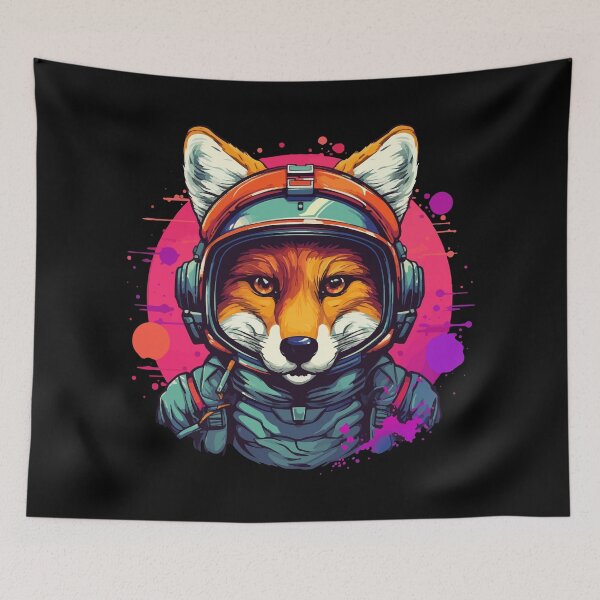 Item preview, Red Fox Astronaut designed and sold by VelvetRoom.