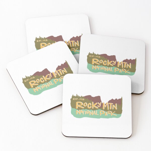 Item preview, Retro Rocky Mountain National Park EST 1915 Sticker Design designed and sold by climboncowgirl.