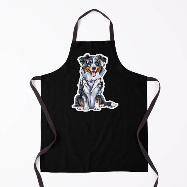Item preview, Aussie Dogtor funny animals Sticker designed and sold by artMadlen.