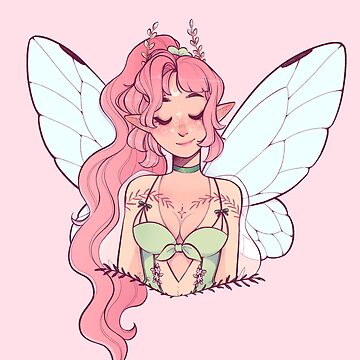 Artwork thumbnail, Butterfly Fairy - Sweet Kawaii by Luna Valentine