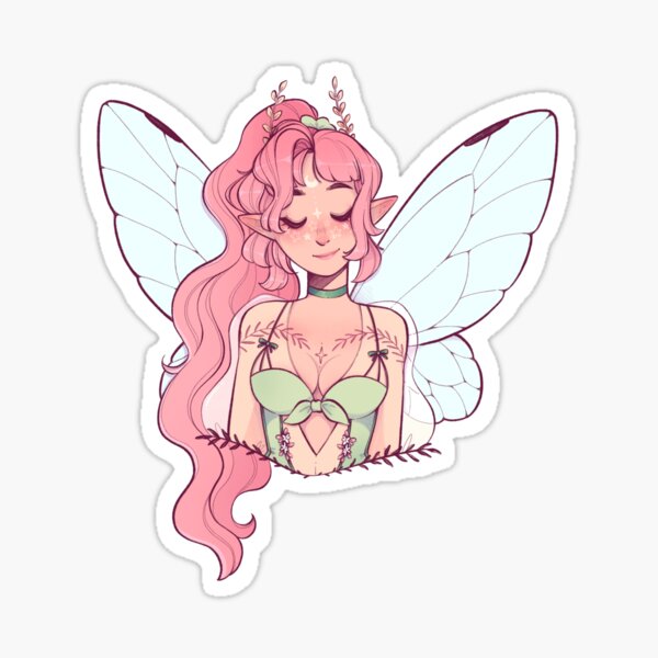 Butterfly Fairy - Sweet Kawaii Sticker