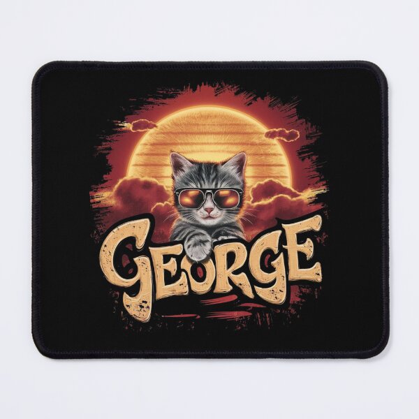 Item preview, George cat name designed and sold by bukajart.