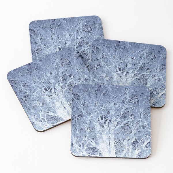 Item preview, Frosted beech tree 2, dark blue edit designed and sold by paulboizot.