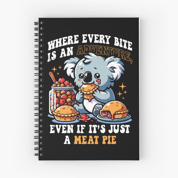 Item preview,  Meat Pies - Funny Aussie Foodie Koala Lover Gift for Australian designed and sold by JUSTBEELEGANT.