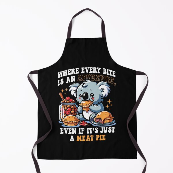 Item preview, Meat Pies - Funny Aussie Foodie Koala Lover Gift for Australian designed and sold by JUSTBEELEGANT.