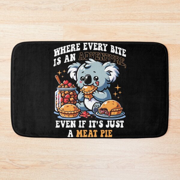 Item preview,  Meat Pies - Funny Aussie Foodie Koala Lover Gift for Australian designed and sold by JUSTBEELEGANT.