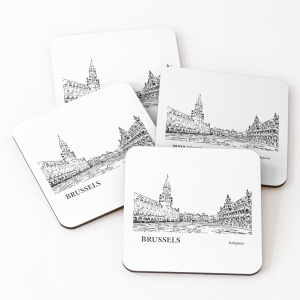 Item preview, Brussels Belgium designed and sold by Lakeric Cityscapes.