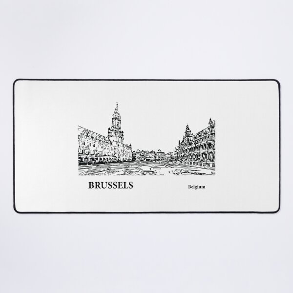Item preview, Brussels Belgium designed and sold by Lakeric Cityscapes.