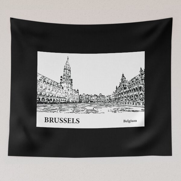 Item preview, Brussels Belgium designed and sold by Lakeric Cityscapes.