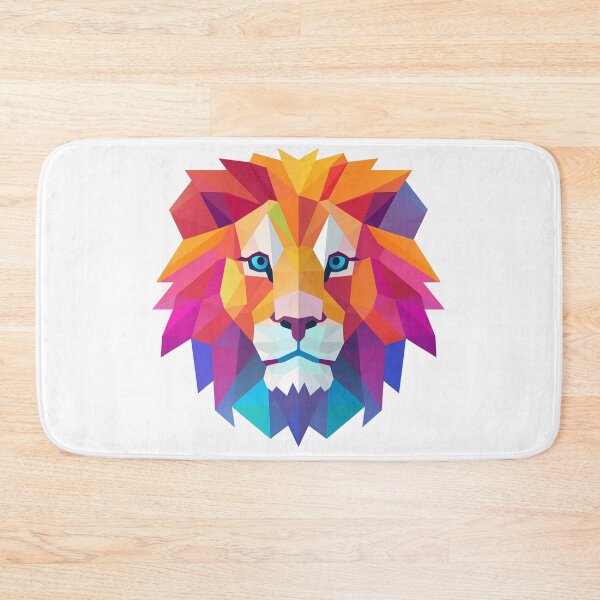 Item preview, Beautiful colored lion designed and sold by GoodThings66.