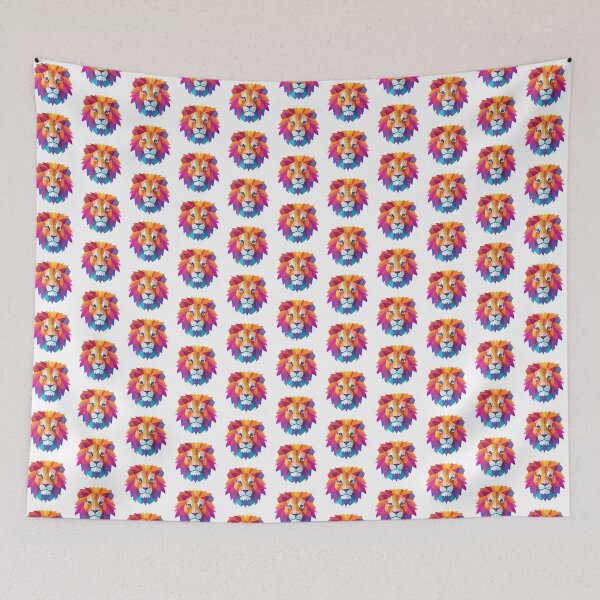 Item preview, Beautiful colored lion designed and sold by GoodThings66.