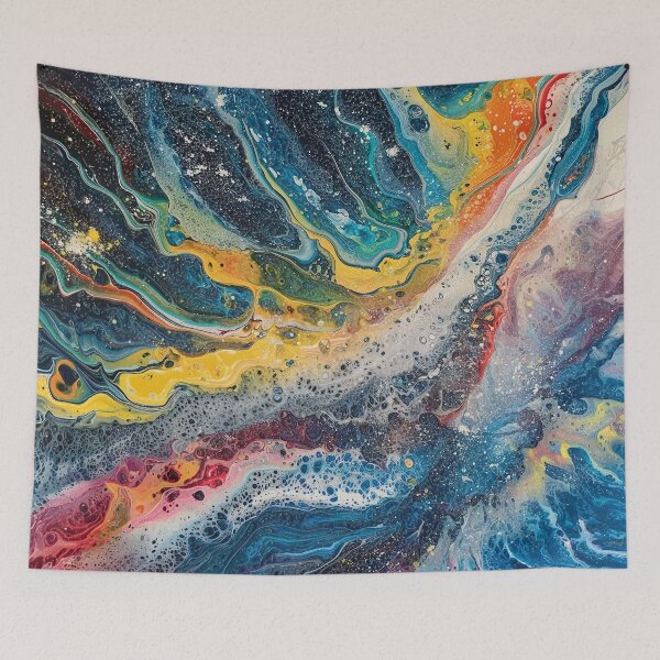 Item preview, Well-being Waves Abstract designed and sold by Rocky Mountain Artistry.