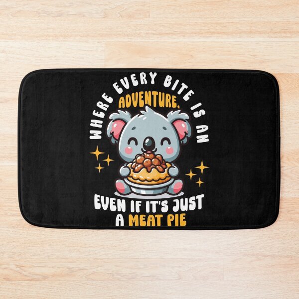 Item preview, Meat Pies - Australian Koala Eating Meat Pie - Funny Meat Pie Gift designed and sold by JUSTBEELEGANT.