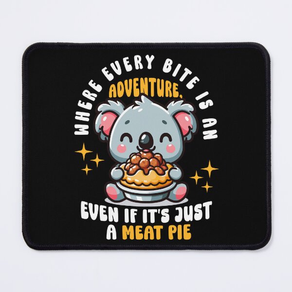 Item preview, Meat Pies - Australian Koala Eating Meat Pie - Funny Meat Pie Gift designed and sold by JUSTBEELEGANT.