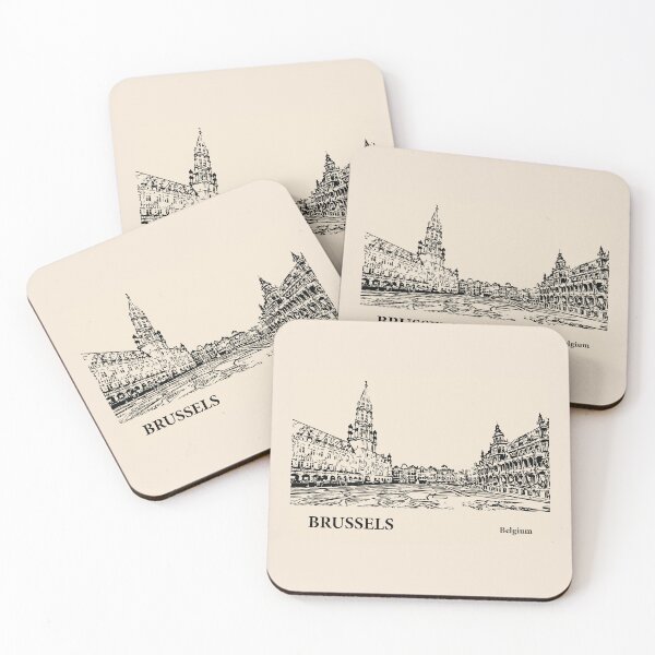 Item preview, Brussels Belgium designed and sold by Lakeric Cityscapes.