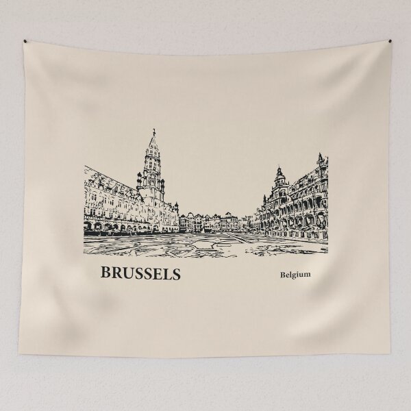 Item preview, Brussels Belgium designed and sold by Lakeric Cityscapes.