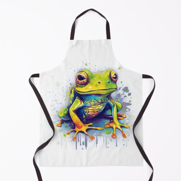 Item preview, Colorful frog designed and sold by hhh-art.