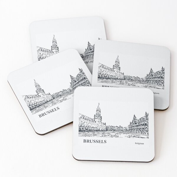 Item preview, Brussels Belgium designed and sold by Lakeric Cityscapes.