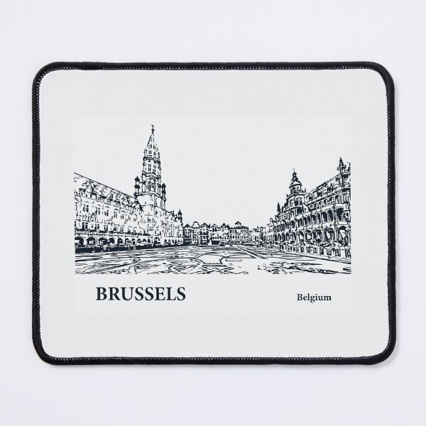 Item preview, Brussels Belgium designed and sold by Lakeric Cityscapes.