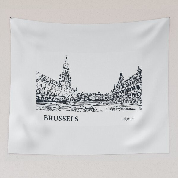 Item preview, Brussels Belgium designed and sold by Lakeric Cityscapes.