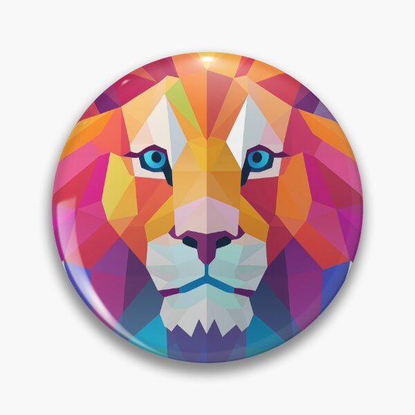 Item preview, Beautiful colored lion designed and sold by GoodThings66.