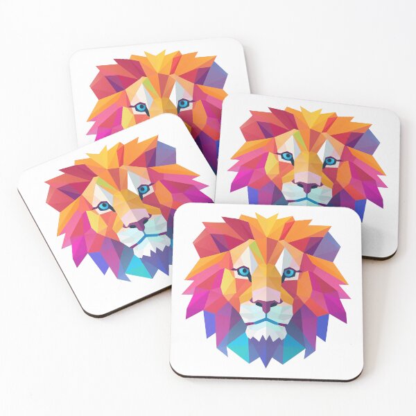 Item preview, Beautiful colored lion designed and sold by GoodThings66.