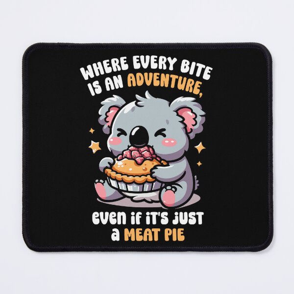 Item preview, Meat Pies - Funny Aussie Foodie Koala Lover Gift for Australian designed and sold by JUSTBEELEGANT.