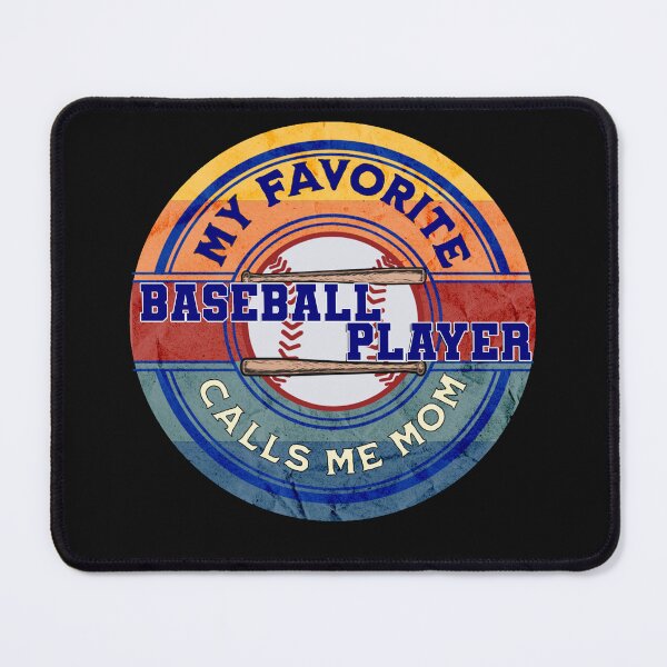 Item preview, Funny Baseball Mom Retro Sunset Design, My Favorite Baseball Player Calls Me Mom designed and sold by tamdevo1.