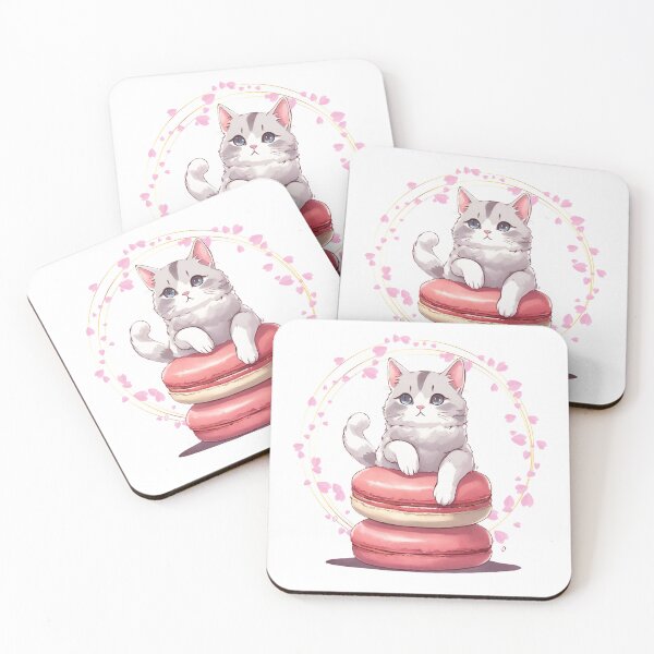 Item preview, Sakura Macaron Kitty designed and sold by snowskin.