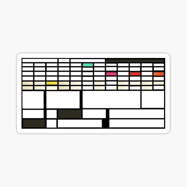 Composition of the Third Kind Sticker