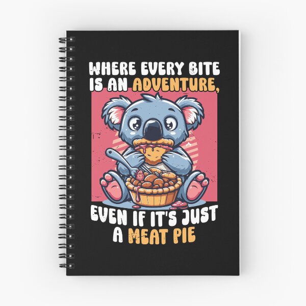 Item preview, Funny Aussie Foodie Koala - Loves Meat Pies Gift designed and sold by JUSTBEELEGANT.