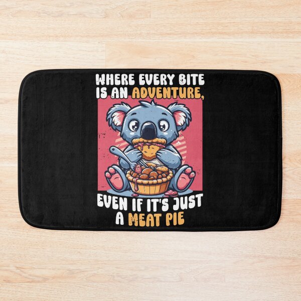 Item preview, Funny Aussie Foodie Koala - Loves Meat Pies Gift designed and sold by JUSTBEELEGANT.