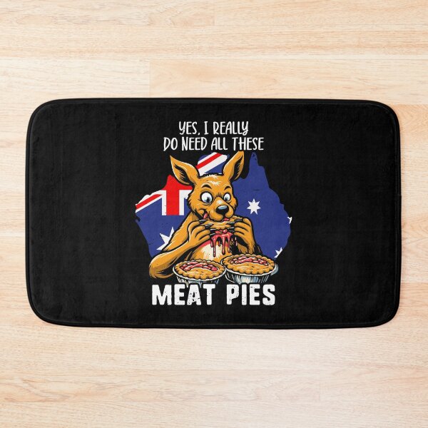 Item preview, Meat Pies Kangaroo - Funny Aussie Foodie  Kangaroo Lover Gift for Australian designed and sold by JUSTBEELEGANT.